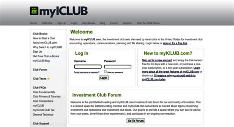 myICLUB.com: Official Website for Investment Club Accounting .